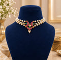 Chand Ruby-Pearl Necklace