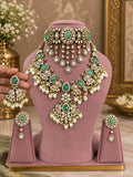 Statement Mint Green Bridal Choker Set