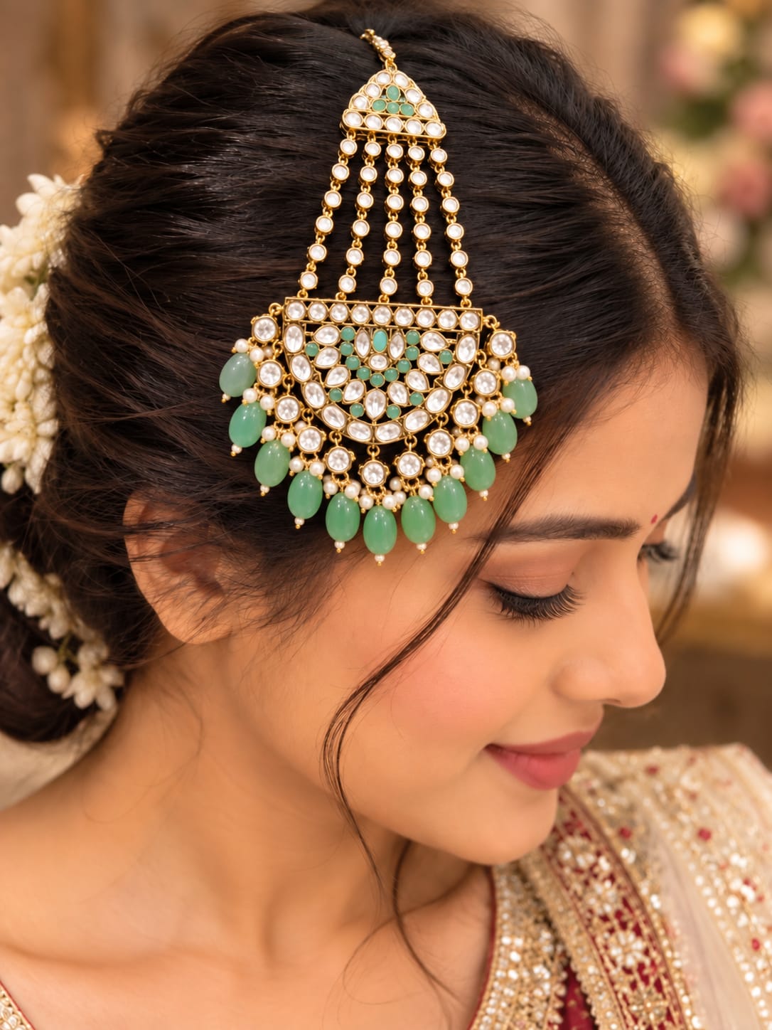 Pastel Mint Green Bridal Paasa