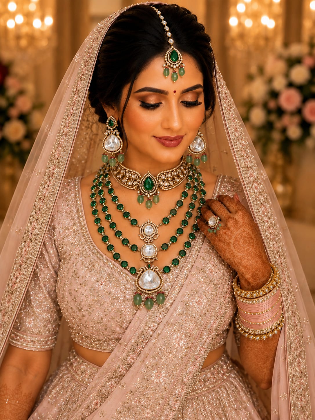 Indian Wedding Bridal Jewellery Set
