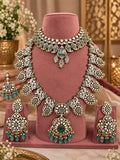 Sovereign Mint Kundan Polki Choker & Long Haar Set - Kundan Polki Bridal Jewellery by Ganesh Kundan & Polki