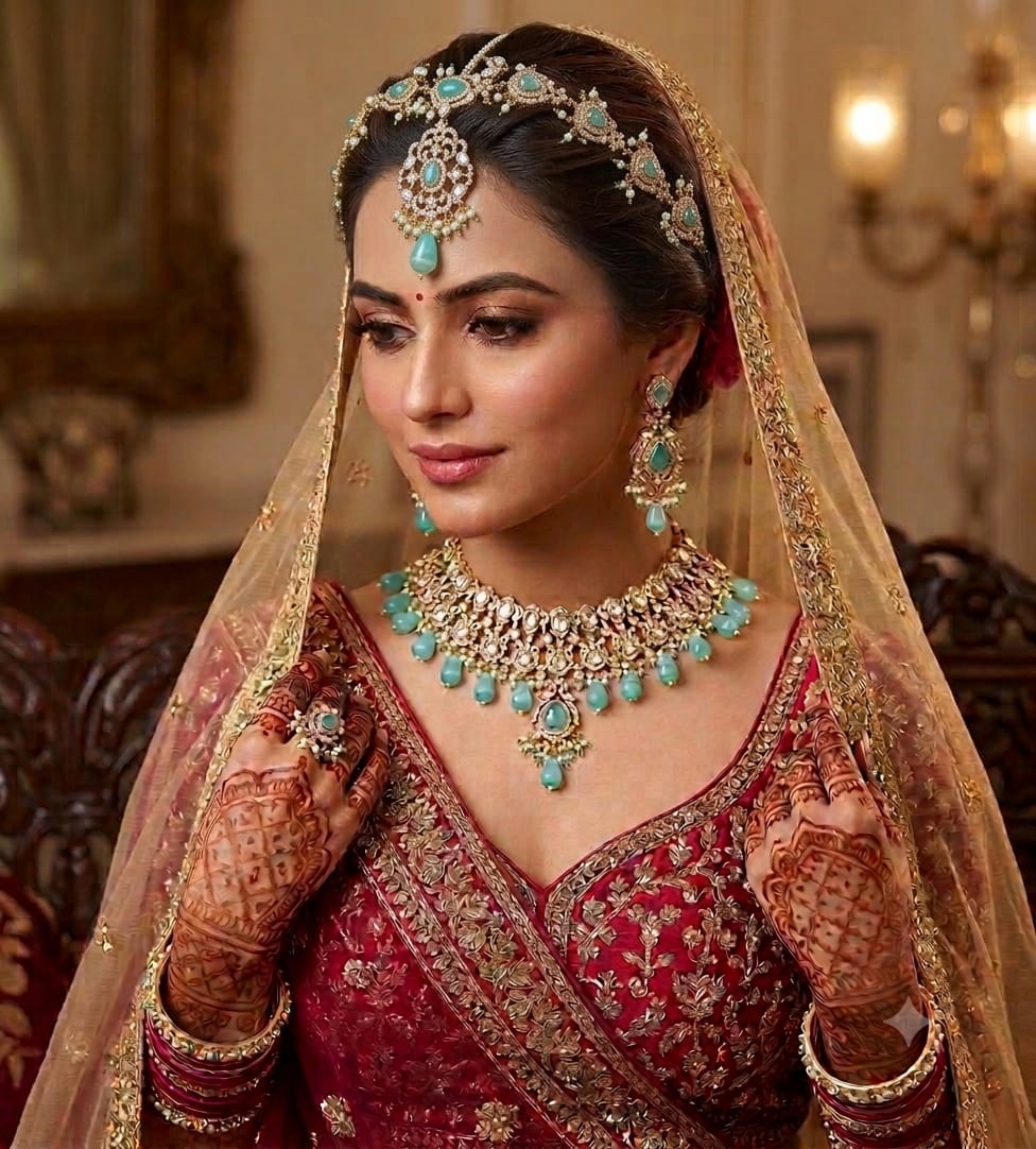 Indian wedding kundan polki jewellery collection
